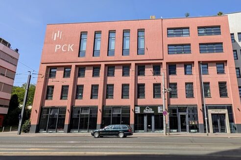 Außenansicht des Peter-Cornelius-Konservatoriums