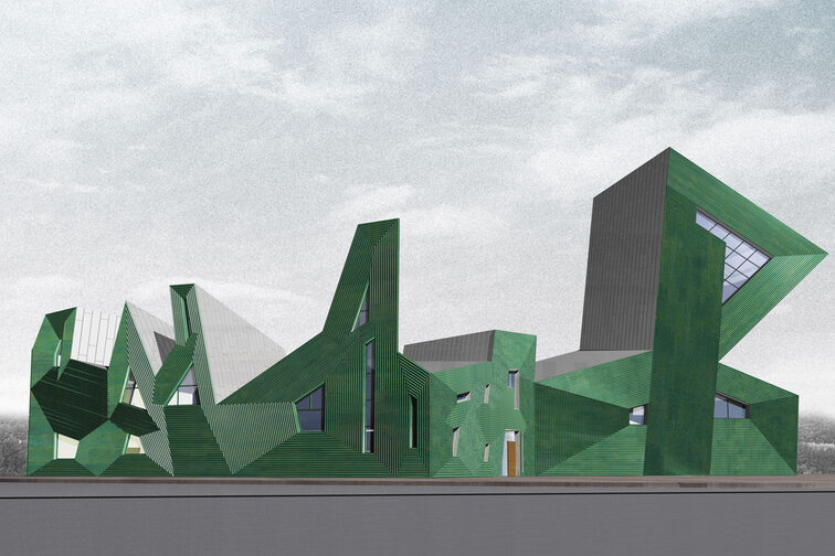 Modell der Neuen Mainzer Synagoge