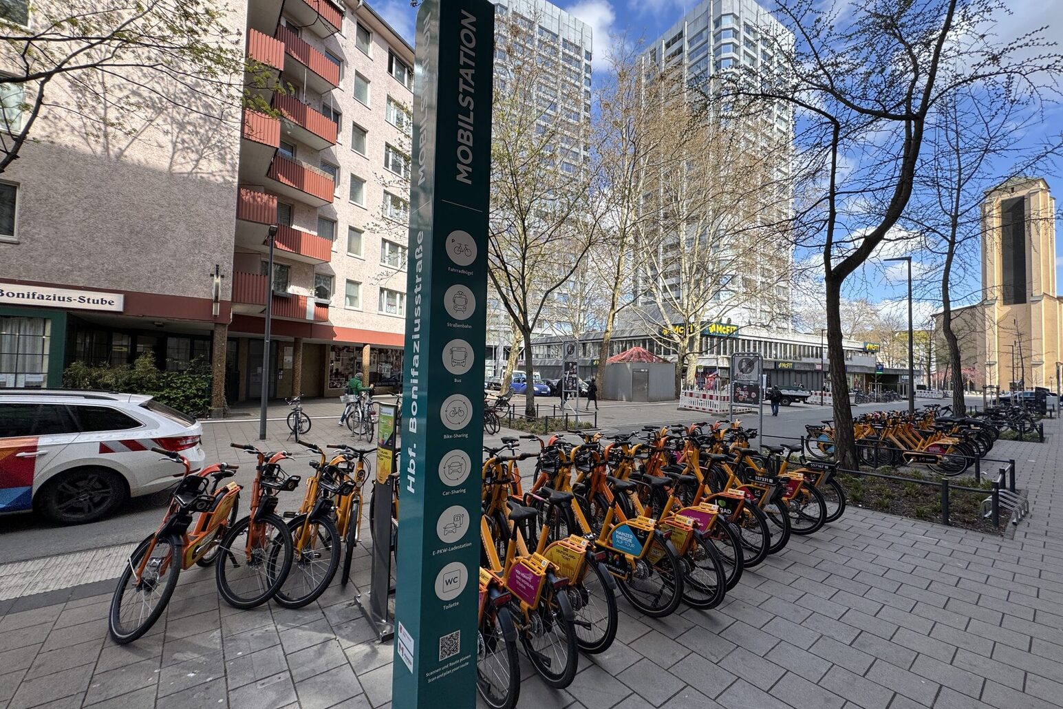 Station mobile avec monRad