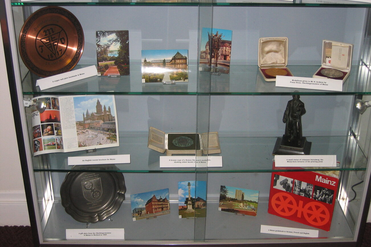 Vetrina nel Municipio di Watford