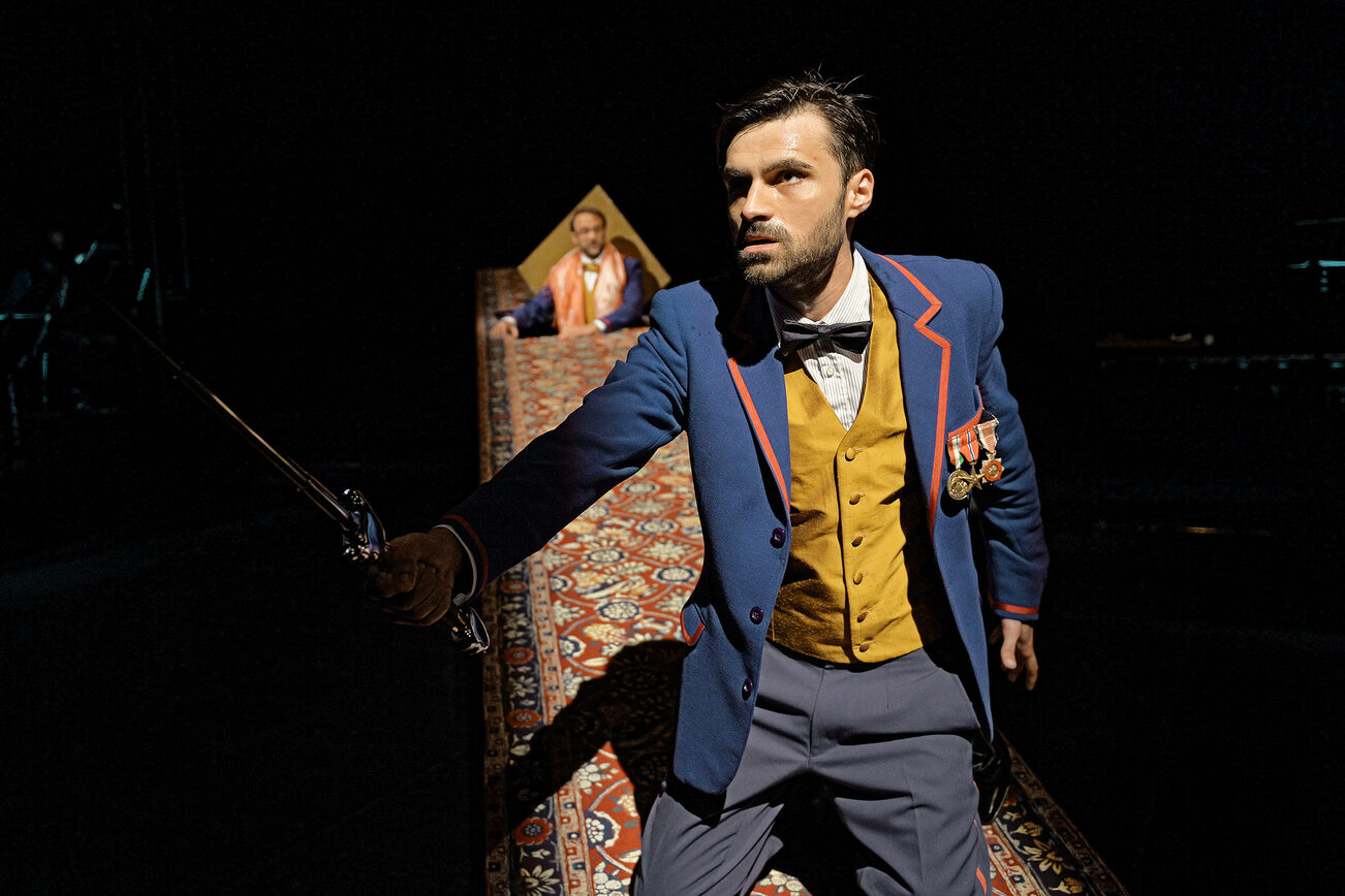 الملكScène de Hamed et الأميرة Sherifa