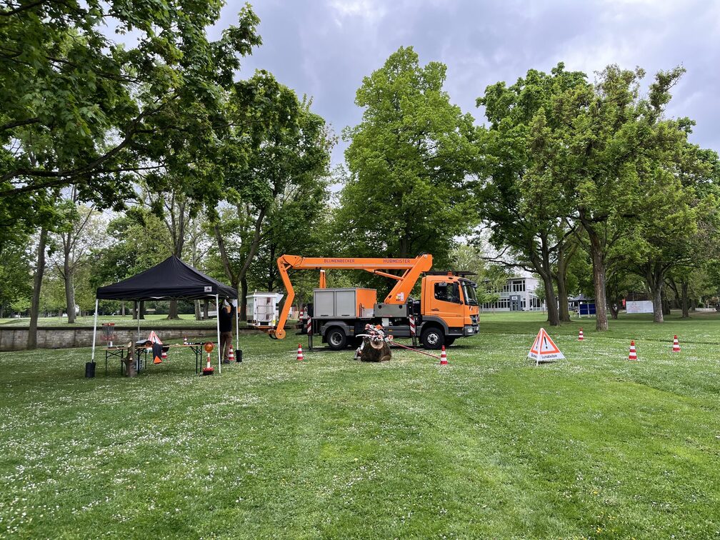 Station d'entretien des arbres