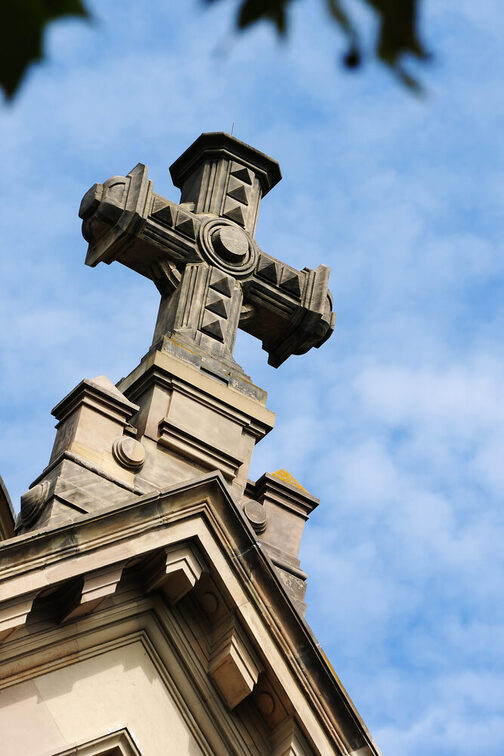 Croix sur la Christuskirche