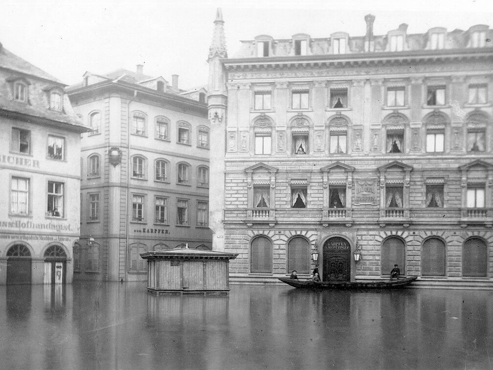 La crue centennale de 1882.