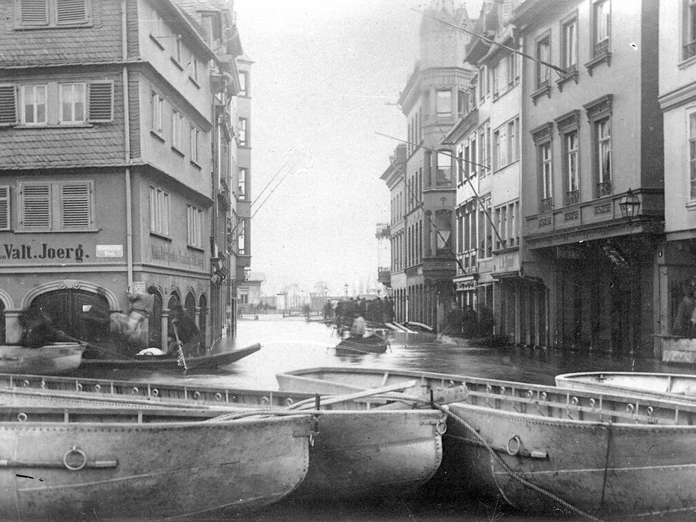 La crue centennale de 1882.