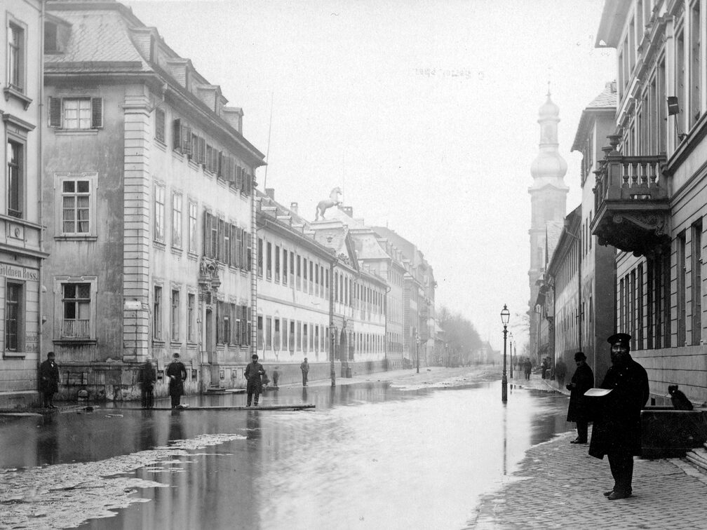 La crue centennale de 1882.