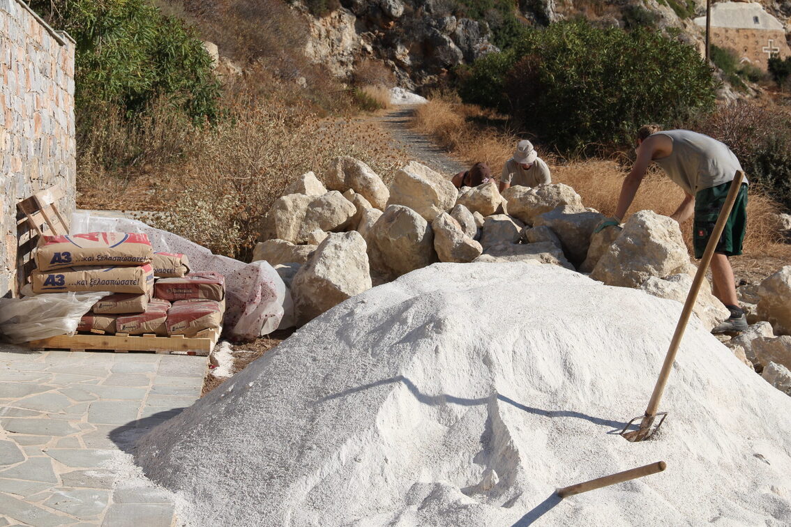 Внутрішньофірмовий тренінг для садівників на Криті