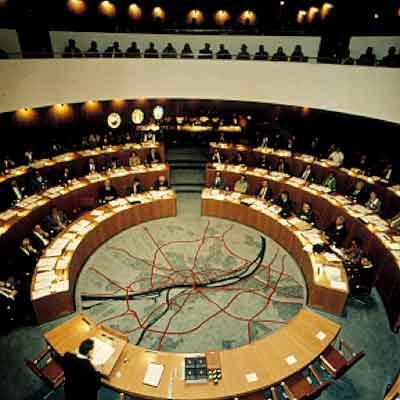 Килим з картою Рейну, Майн та найважливіших вулиць