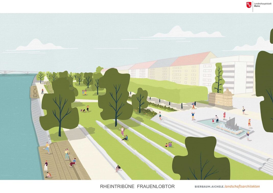 Ілюстрація Рейнська трибуна Фрауенлобтор