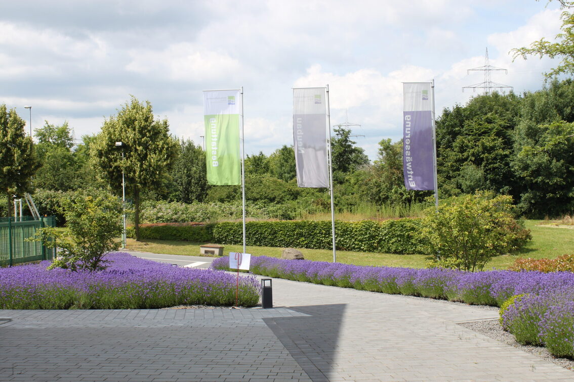 L'entrée de l'Industriestraße 70