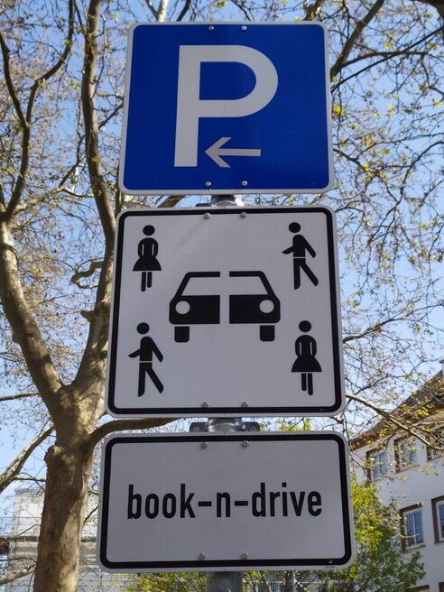 Signalisation de l'autopartage