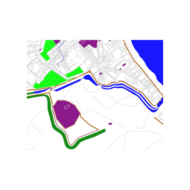 مقتطف من سجل المنازل الرقمي: ياكوبسبرغ في عام 1450