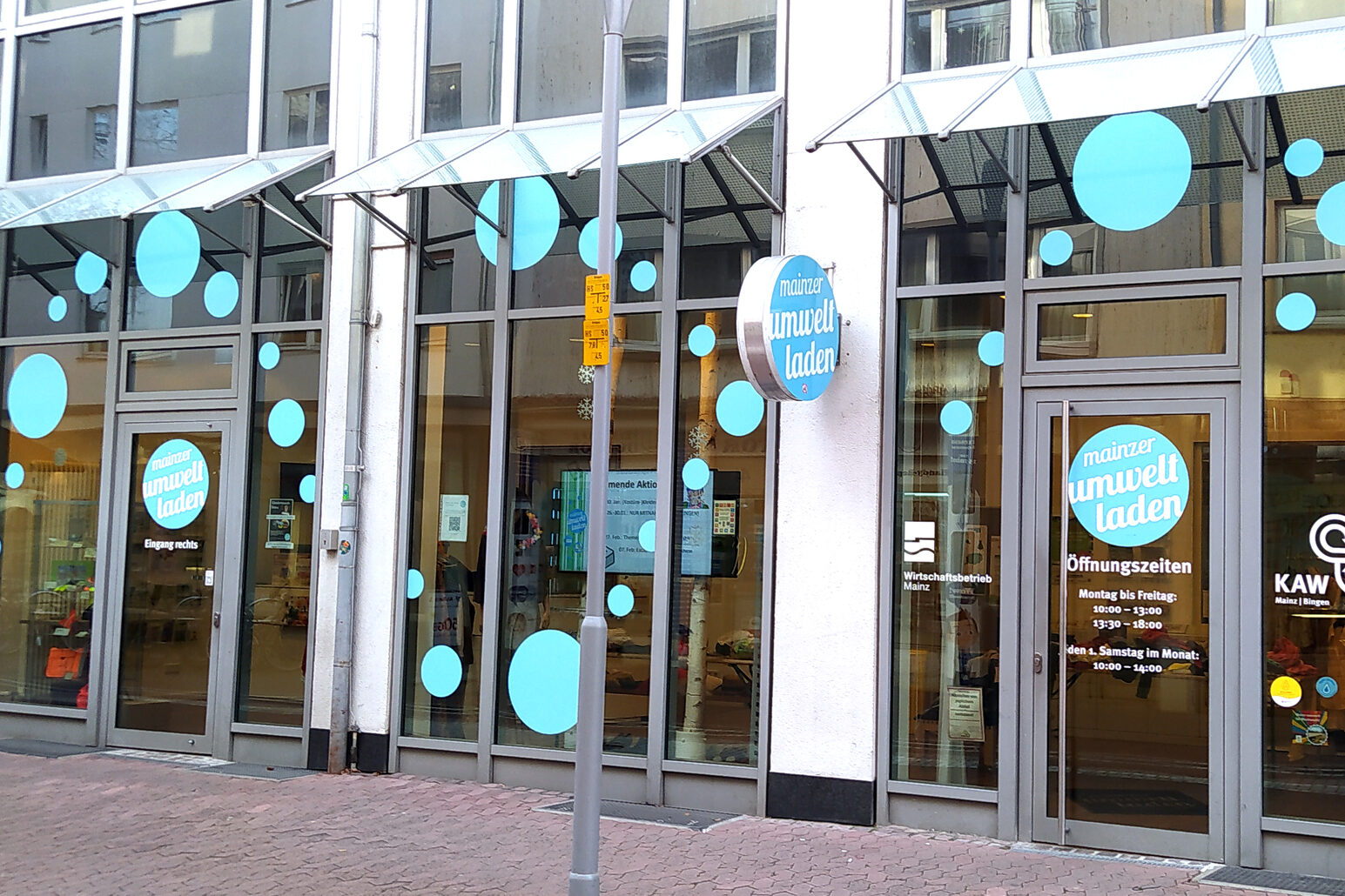 Landenfront des Mainzer Umweltladens