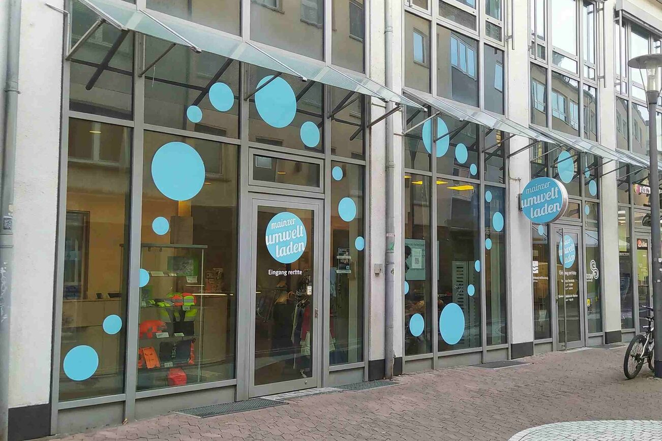 Landenfront des Mainzer Umweltladens