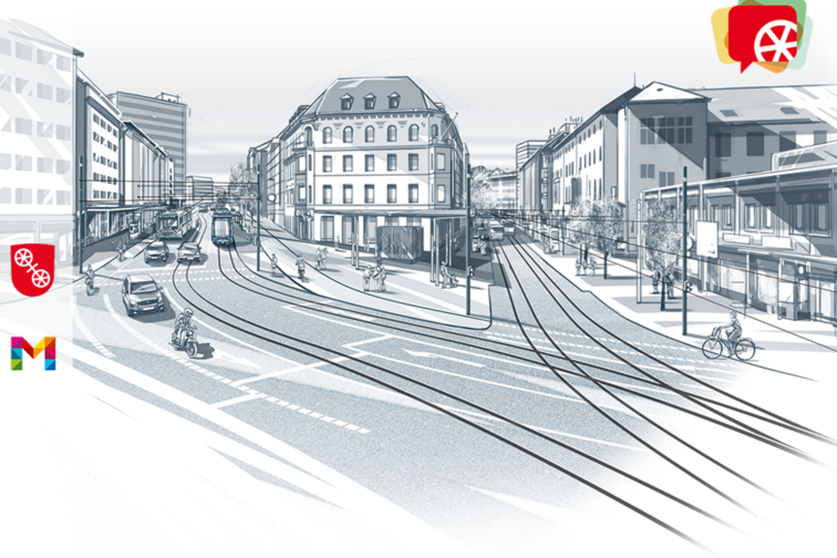 Ескіз вулиці Бінгерштрассе