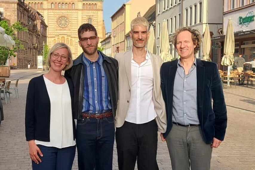 The arrival of the Speyer scholarship holder Roy Efrat