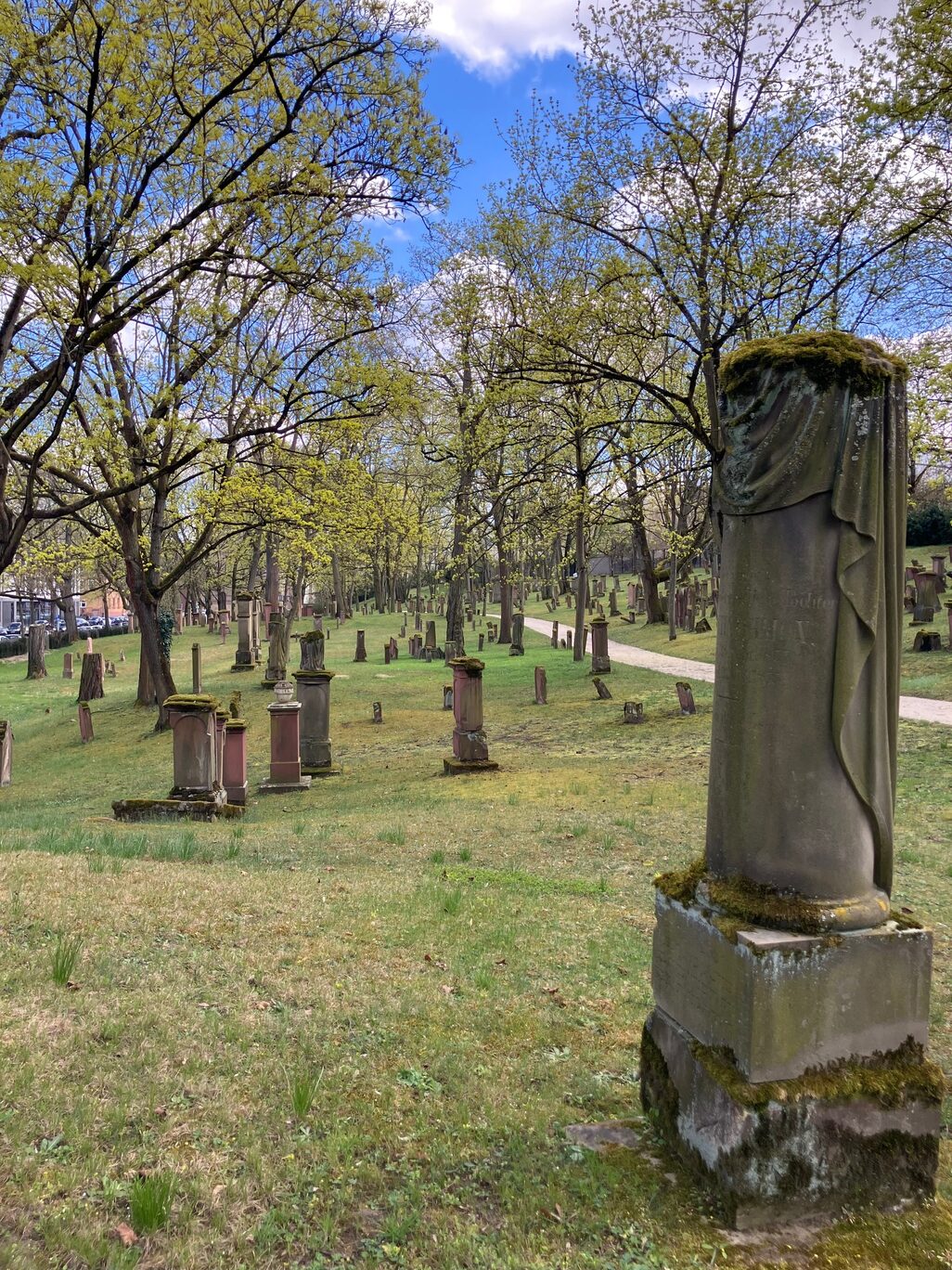 Nagrobki Stary cmentarz żydowski Moguncja