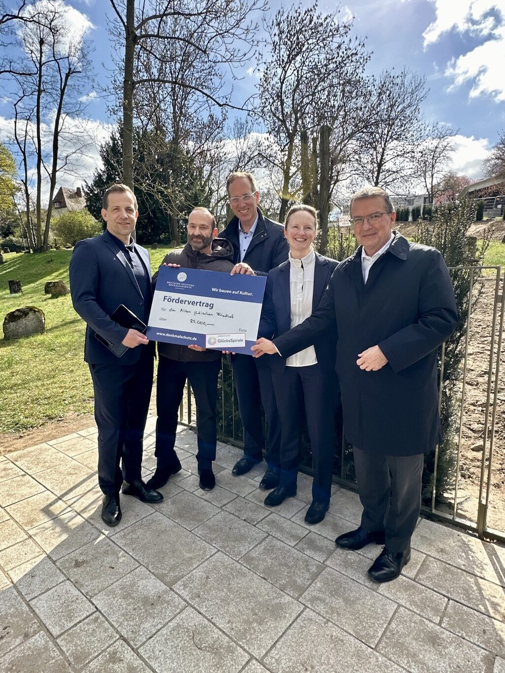 Przekazanie środków z Niemieckiej Fundacji Ochrony Zabytków na rzecz miasta Moguncja