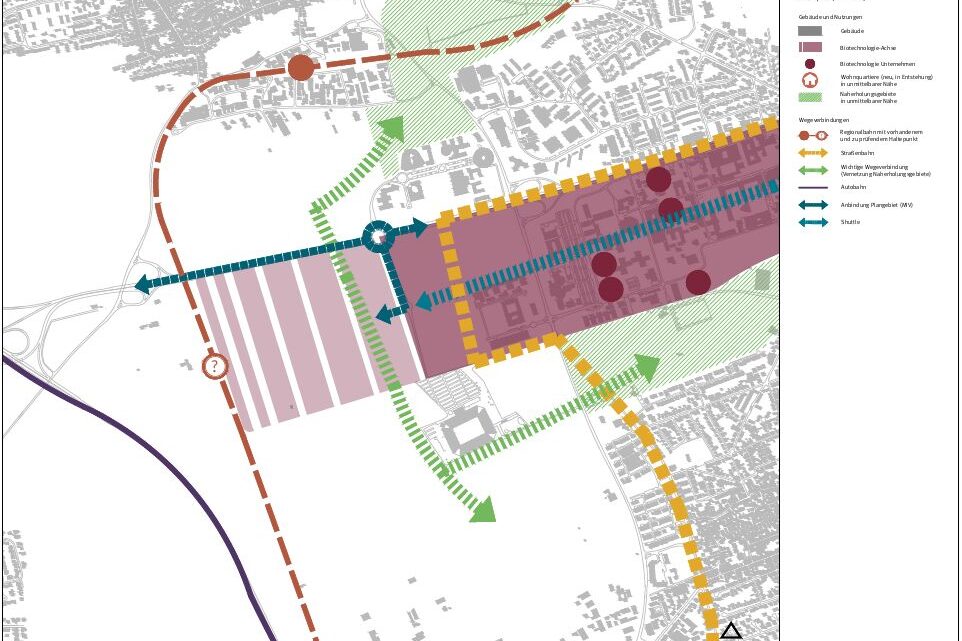 Detailplan Städtebauliche Strategie für den Biotechnologie-Standort Mainz