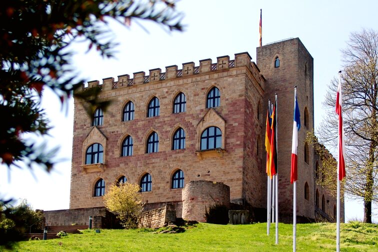 Hambach Castle in Neustadt an der Weinstraße