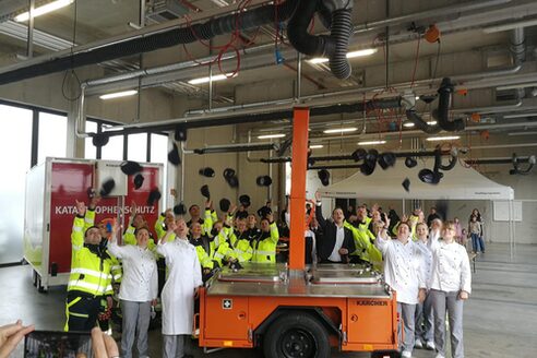 Members of the SEG-V at the inauguration