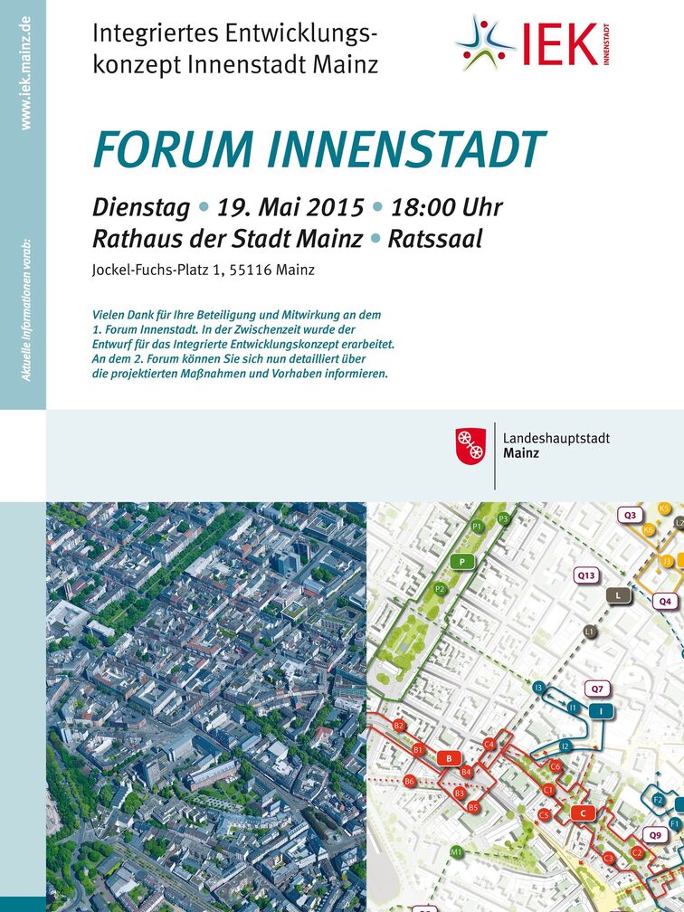 Poster Forum Innenstadt
