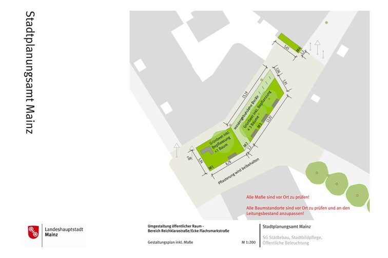 Taslak plan Reichklarastraße