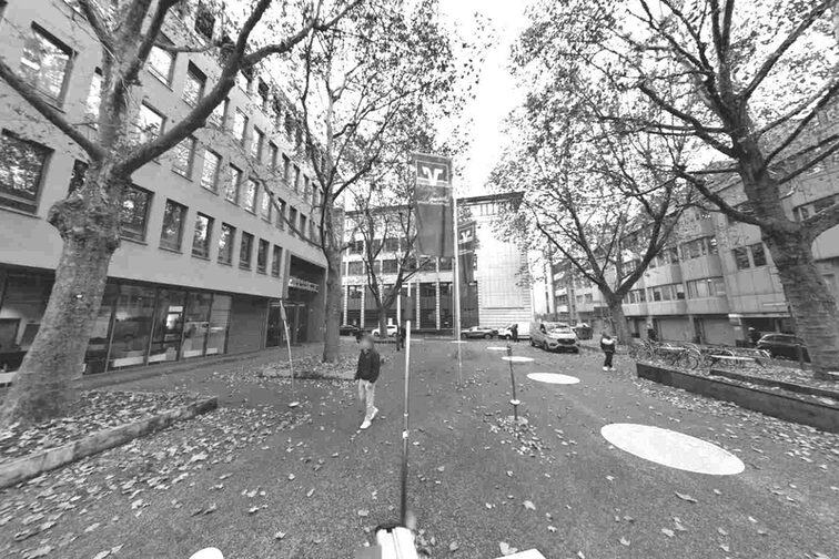 Stok fotoğraf Balthasar-Maler-Platz