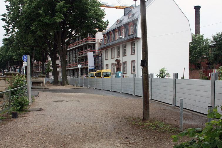 La parete mobile, completamente assemblata.