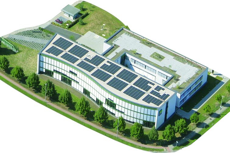 Le bâtiment administratif de l'entreprise économique de Mayence