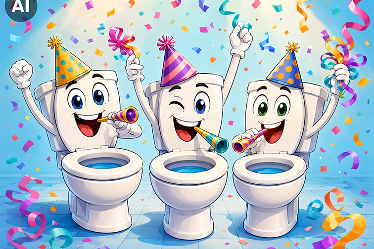 Tre bagni che celebrano la Giornata mondiale del bagno